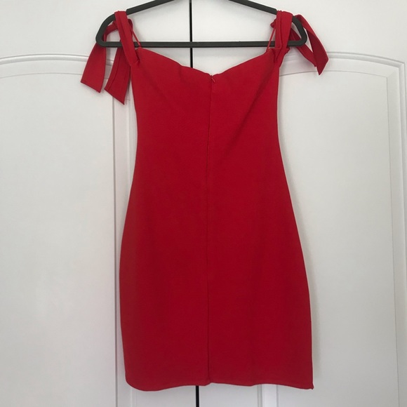 Gianni Bini Red Cocktail Dress S - Picture 3 of 4